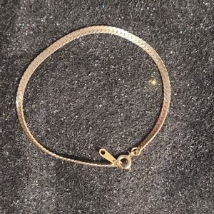 Vintage gold simple bracelet